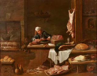 Cucina di una villa olandese